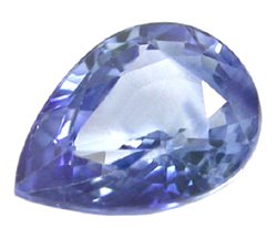 SOLD 0.90 ct. Sapphire, VVS, 7x5 mm, Blue, Pear (Tear Drop) Faceted Natural Gemstone, Ceylon