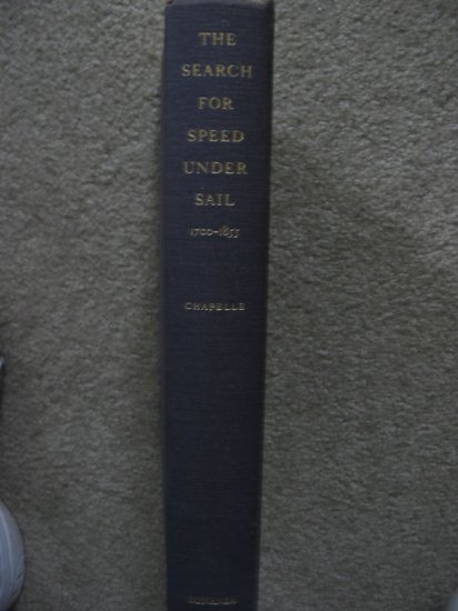 SEARCH FOR SPEED UNDER SAIL 1700-1855 Howard Chapelle