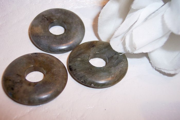 LABRADORITE 25mm Donut
