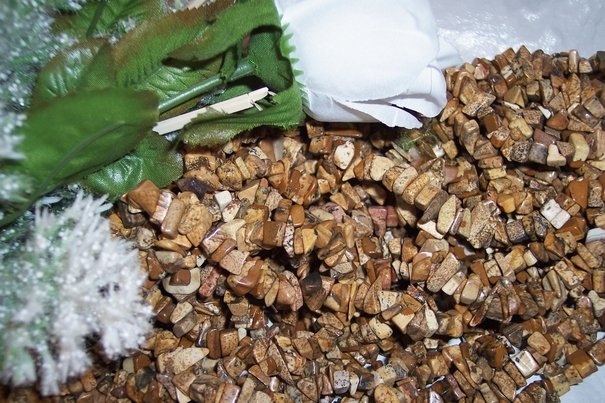 PICTURE JASPER Chips 36" strand