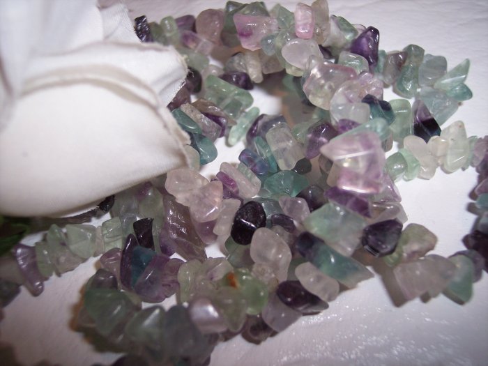 RAINBOW FLUORITE !! Chips