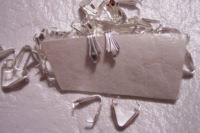 PINCH BAILS Sterling Silver q.10