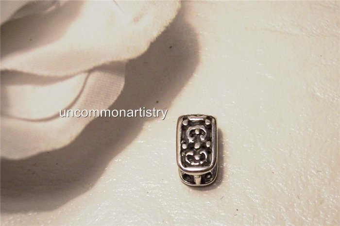 PINCH BAILS- FANCY Sterling Silver Med. Size q.2
