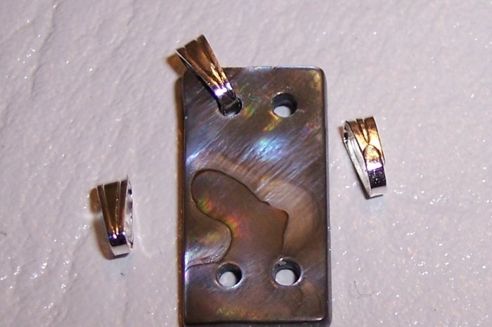 SNAP BAILS Silver Plated small Q.25