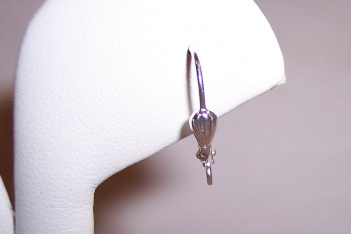 LEVER BACK Ear Wires Silver Plated (20pcs)