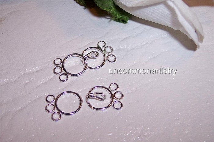 Sterling Multi-Strand 3 Strand Reducer Clasp q.2