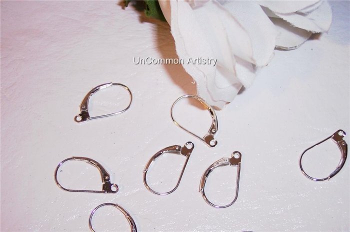 LEVER BACK Ear Wires Sterling Silver q.10