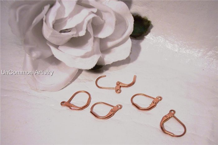 LEVER BACK Ear Wires Copper q.10