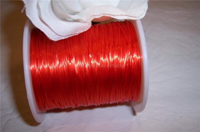 ELASTIC CORD 30meters DARK ORANGE