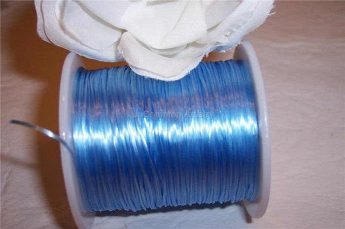 ELASTIC CORD 30meters LIGHT BLUE