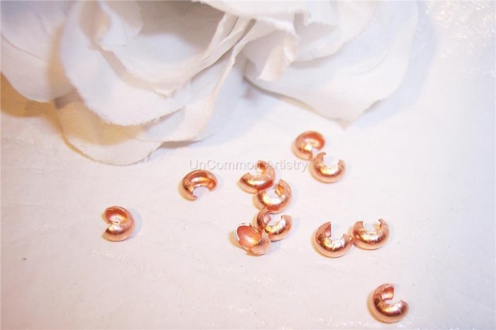 CRIMP COVERS Copper 4mm q.20