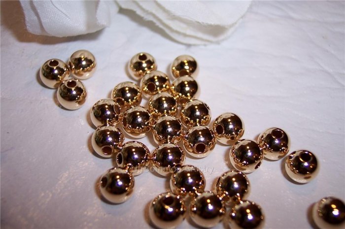 2mm Round Beads GOLD FILLED q.20