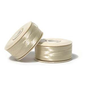 NYMO Nylon Beading Thread SIZE B CREAM 72 yards