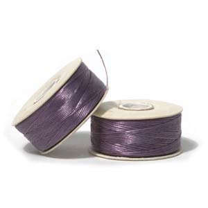 NYMO Nylon Beading Thread SIZE B LIGHT PURPLE 72 yards