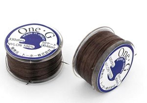ToHo ONE-G Nylon Thread BROWN 50 yards