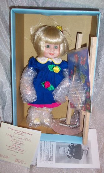 12" PORCELAIN BETTY JANE CARTER DOLL~~THE LITTLE ARTIST