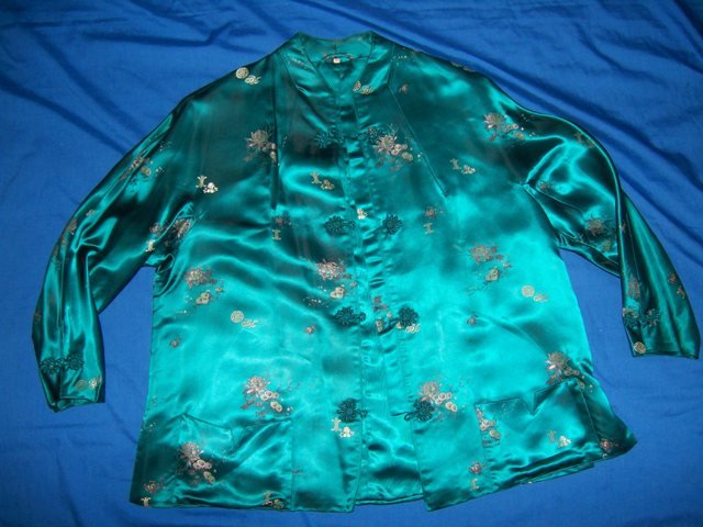 HEAVY WEIGHT BROCADE SATIN CHINESE SUIT