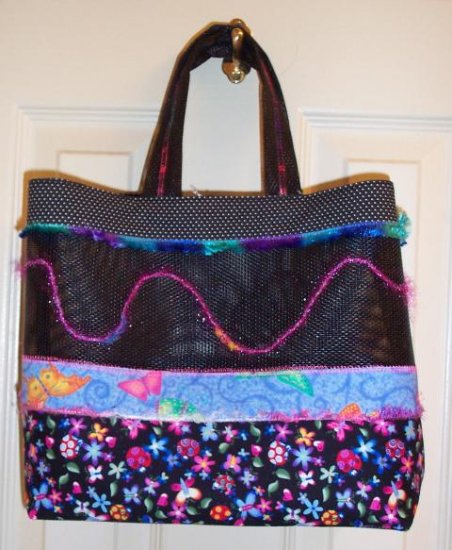 SCREEN PLAY FUN TOTE BAG OR HANDBAG~MADE BY DONNA'S CORNER