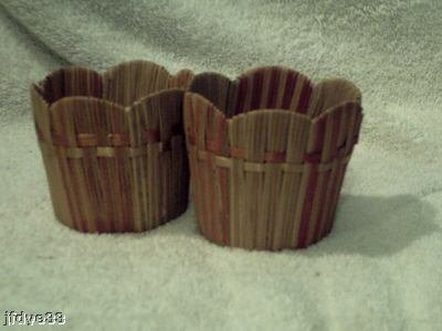 Two Small Flower Baskets