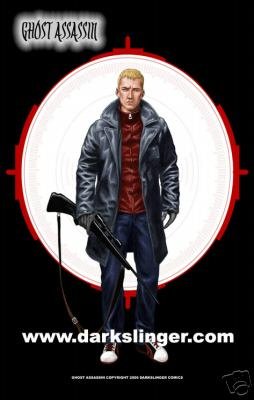 GHOST ASSASSIN DAVID POSTER DARKSLINGER COMICS