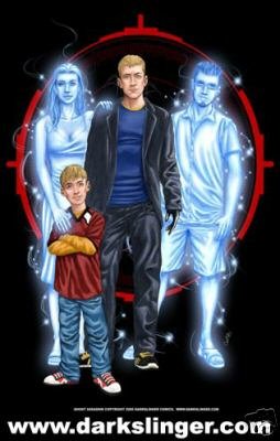GHOST ASSASSIN FAMILY PHOTO POSTER DARKSLINGER COMICS