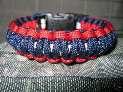 550 Cord Survival Bracelet - See why MINE are the best!