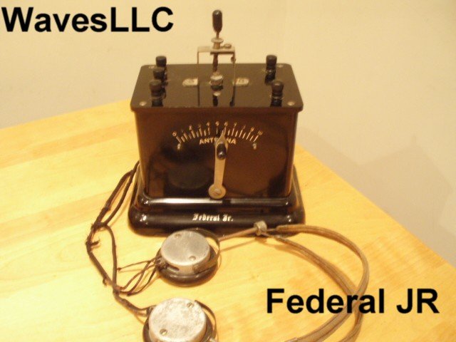 Federal Jr Crystal Radio circa 1921