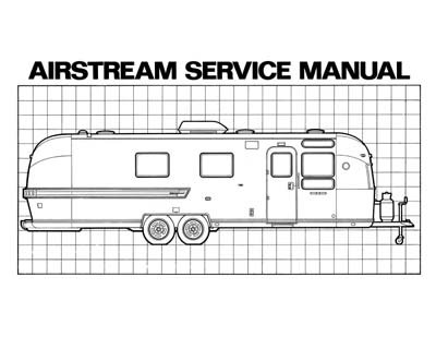 1972 Airstream Factory Service Manual
