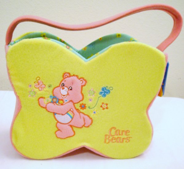 Butterfly Shaped Plush Care Bear Basket
