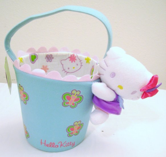 Pail Shaped Hello Kitty Basket