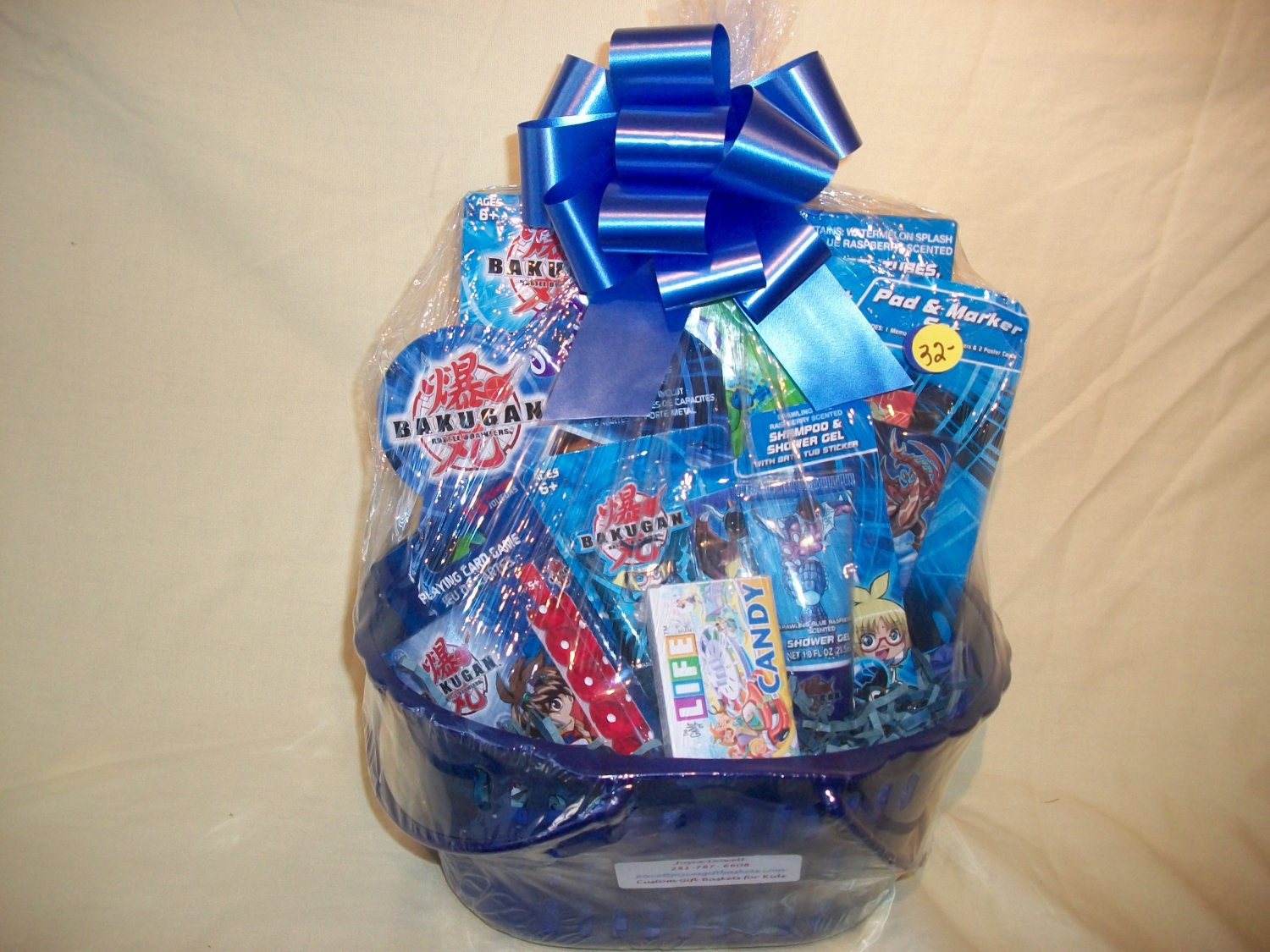 Bakugan Battle Brawlers Filled Gift Basket