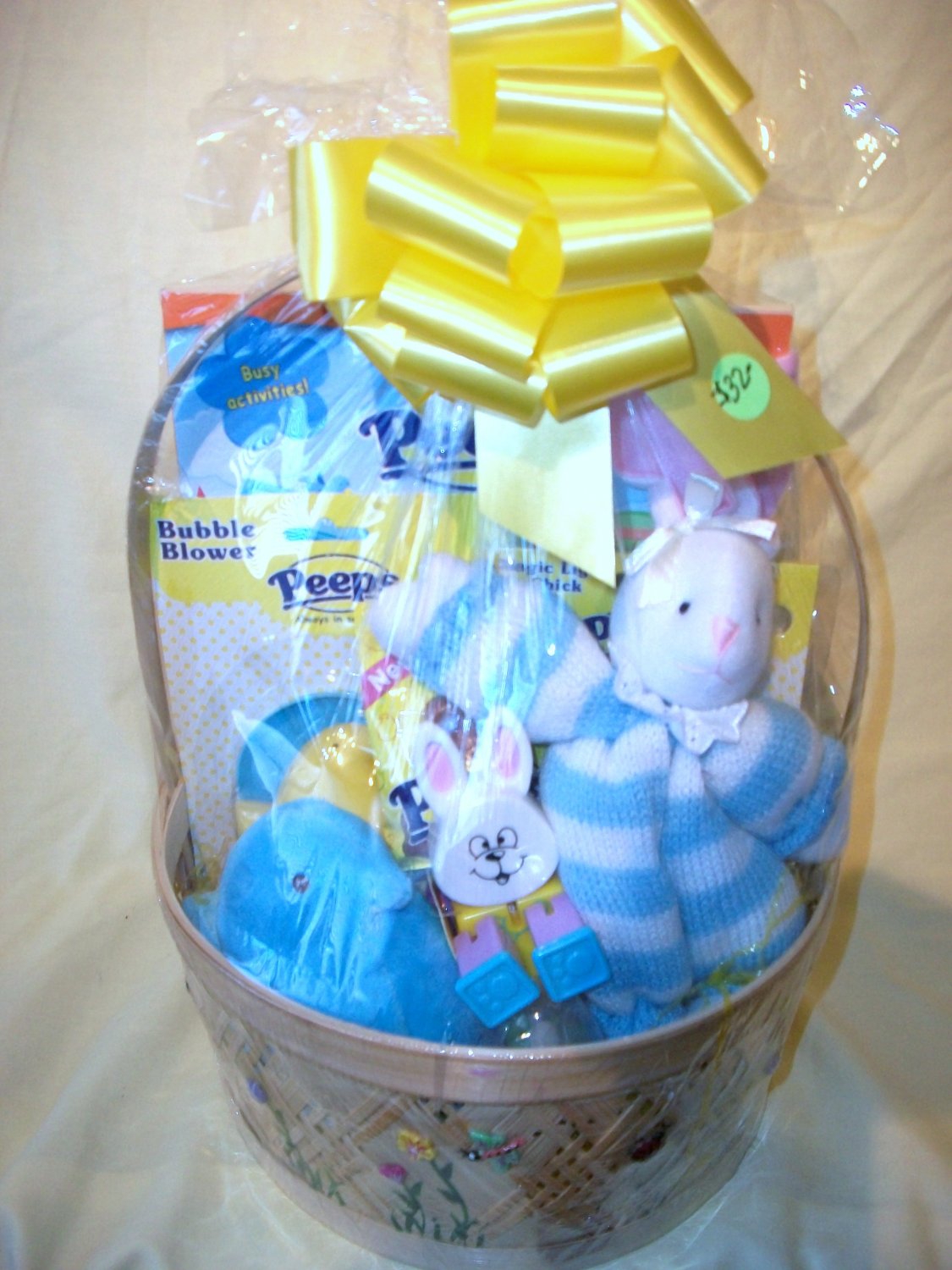 Peeps Chick Filled Gift Basket