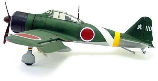 BBi Elite Force 1:18 Scale Zero fighter (Green)
