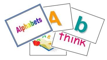 Alphabets Song Flash Cards