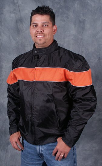 Mens Biker Windbreaker