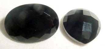 Large Smoky Quartz Gemstones Dark Brown 2 Pcs 9ct 6ct