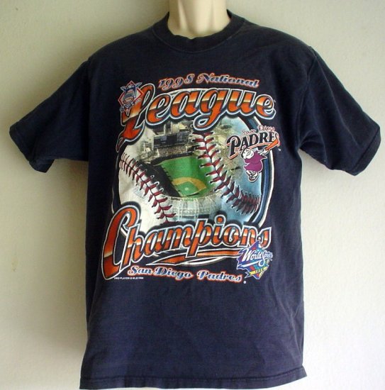 Vintage 1998 tee shirt Padres Baseball League Champs Medium