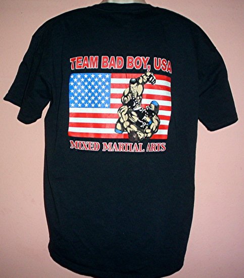 Bad Boy Tee shirt . Team Bad Boy Martial Arts XL