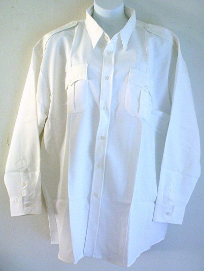 Mans work shirt cotton poly white Big 4X