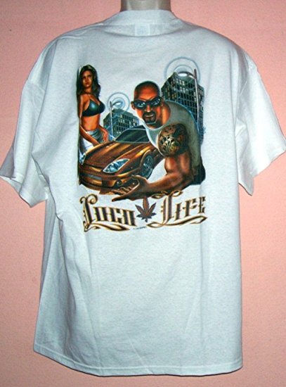 Loco Life Chicano marijuana tee shirt Delta Size Extra Large XL