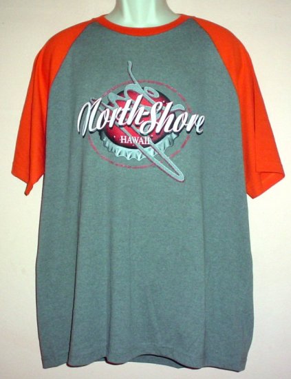 Surfing tee shirt North Shore Hawaii cotton poly 2XL