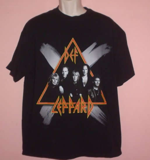 Def Leppard tour shirt Rock Music Tennessee River tee Size XL
