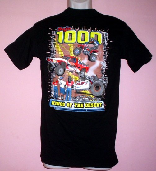 Baja 1000 tee shirt KINGS OF THE DESSERT Size Small S