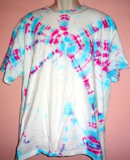 Tee shirt Retro Hippie Tie Dyed Size Extral Large XL