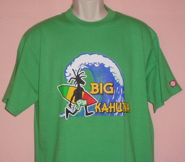 Tee shirt Surfing BIG KAHUNA cotton Size Large L