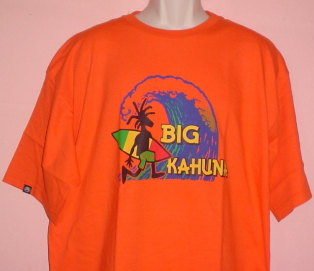 Tee shirt Surfing BIG KAHUNA cotton Size Extra Large XL