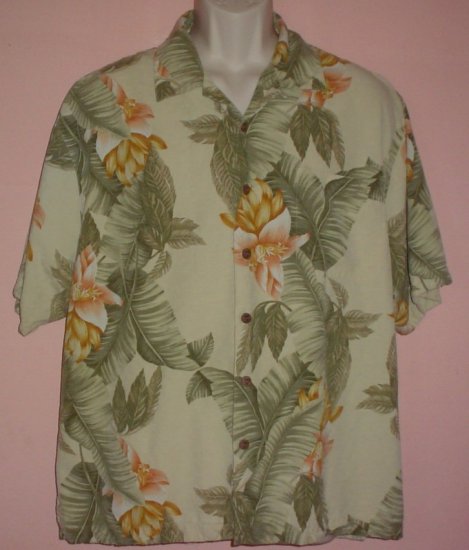 Washable silk Hawaiian style shirt Jamaica Jax Extra large XL