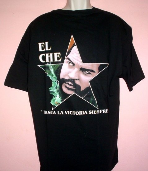 Che Guevara tee shirt HASTA LA VICTORIA SIEMPRE (Onward to victory) cotton Size Large L