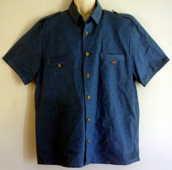 Levis Levi Strauss heavyweight chambray sports or work shirt Size extra large xl