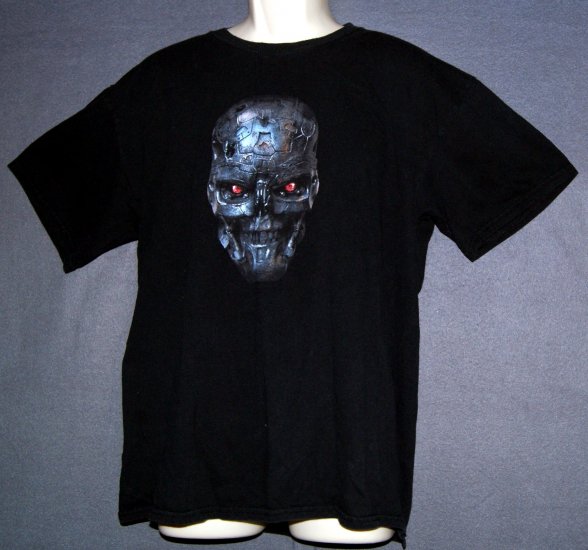 Comic con 2008 tee shirt NEW Terminator Salvation Large L